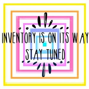 Inventory coming soon